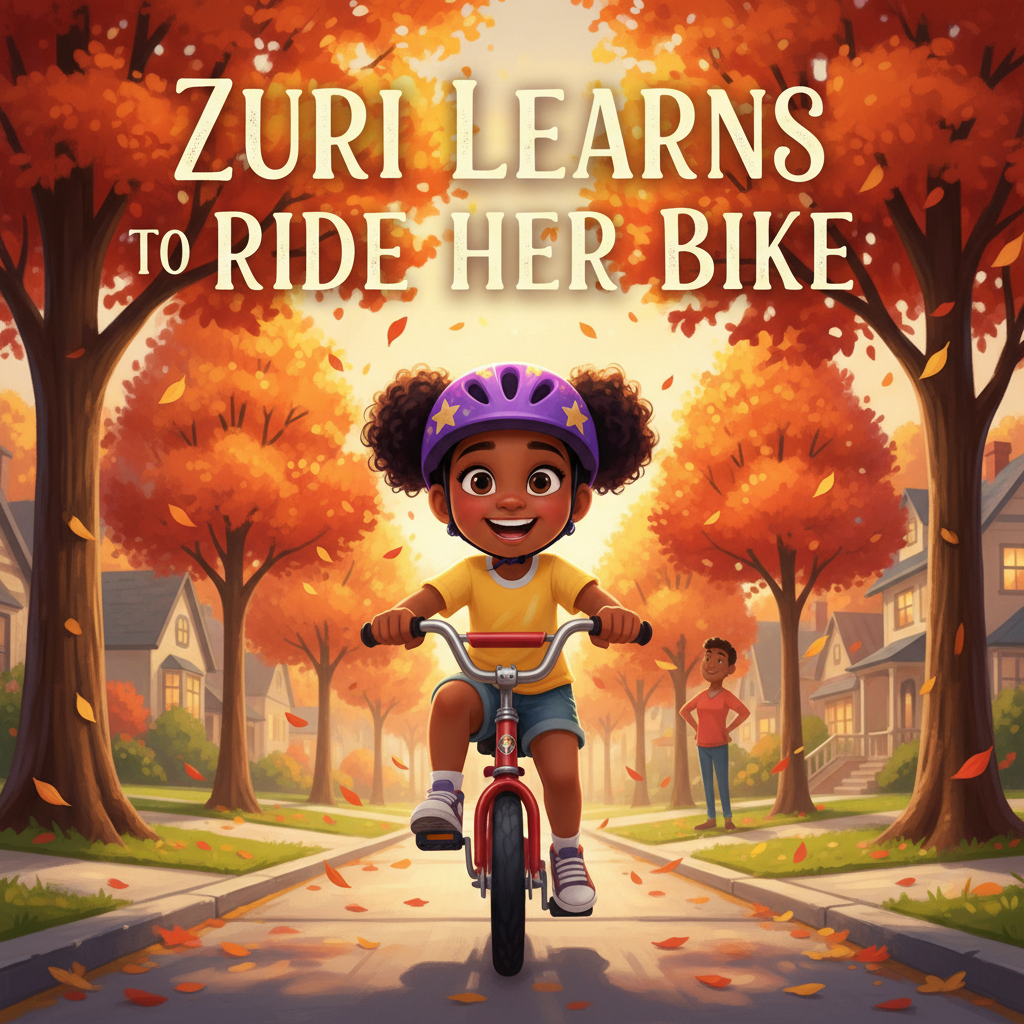 Zuri — a personalized storybook cover