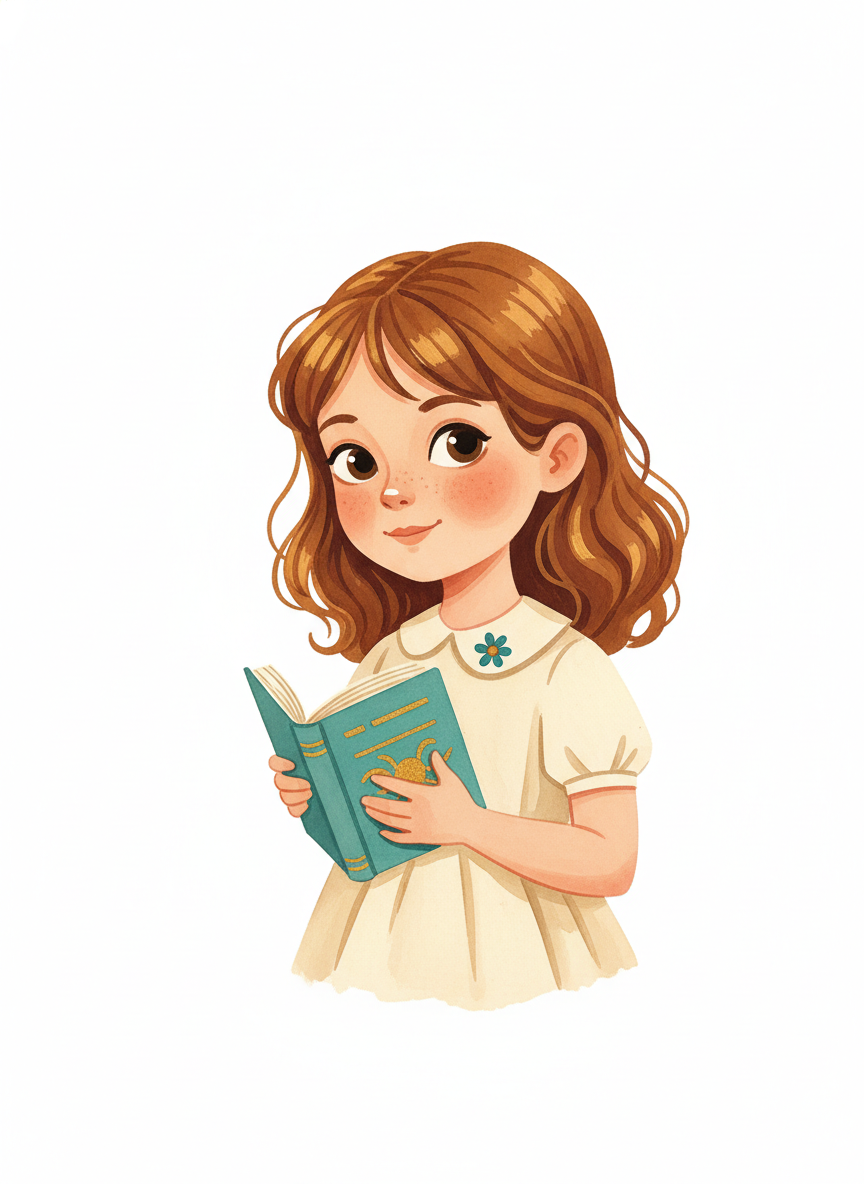 Mary Blair character portrait